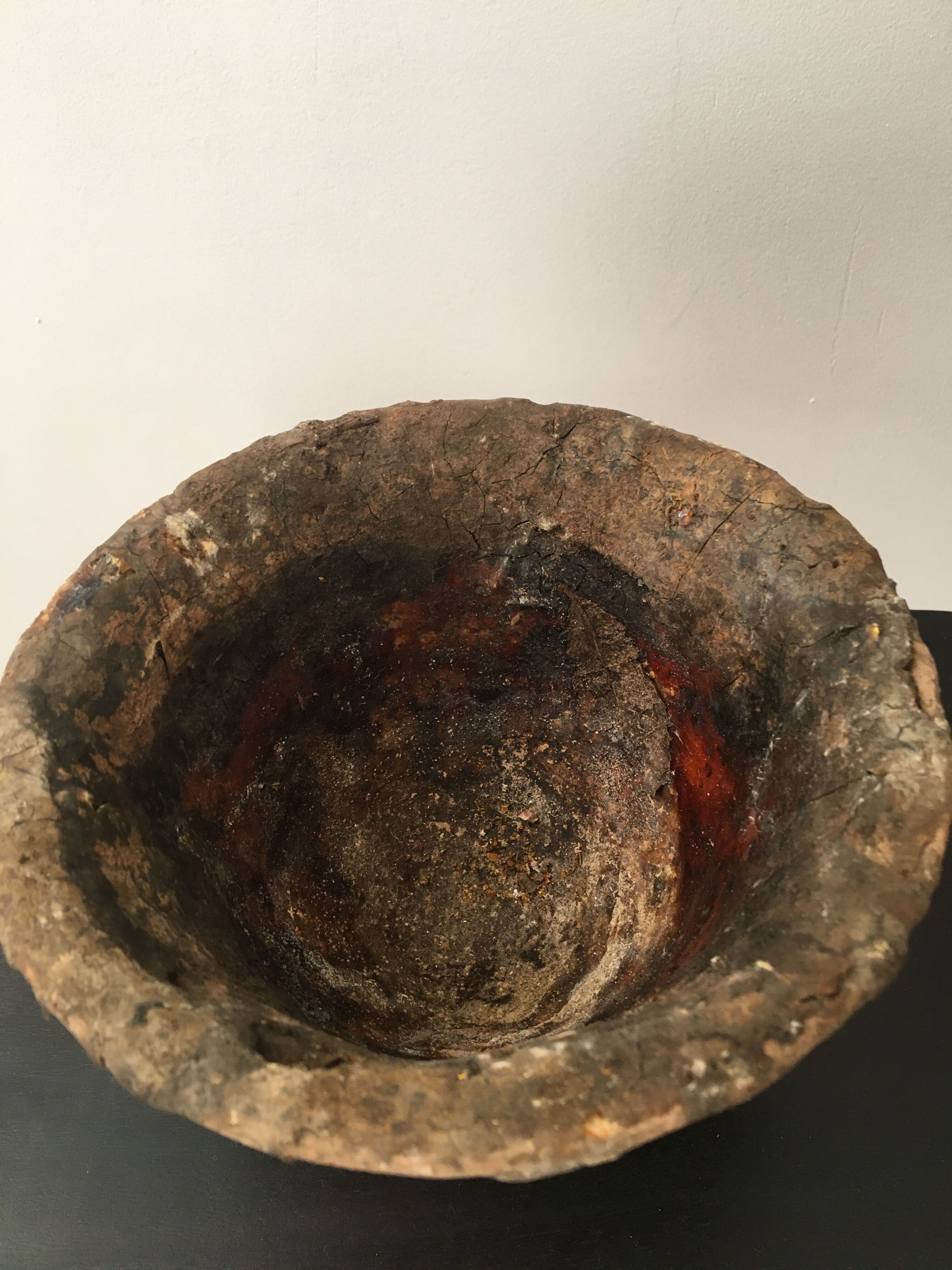 Terracotta resin pot