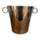 chrome metal champagne bucket 1950