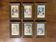 Set of 6 framed lithographs, 1950