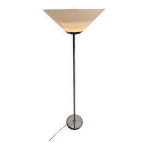 Lampadaire en métal - blanc