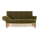 Antique sofa-bed in green colour