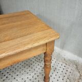 Antique oak table dining table kitchen table 69 x 130 cm