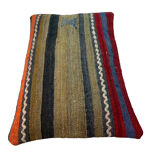 Vintage turkish kilim cushion cover, 30 x 50 cm