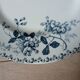 6 antique ironstone dinner plates