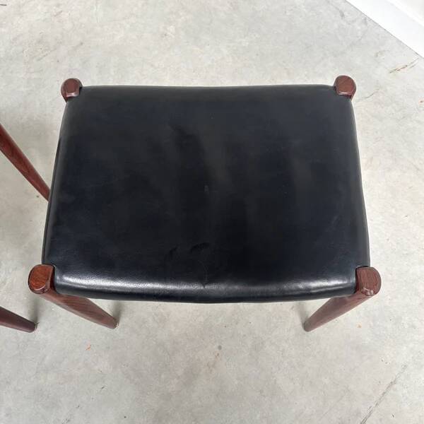 Set of Møller 80A stools, 1960s