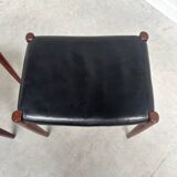Set of Møller 80A stools, 1960s