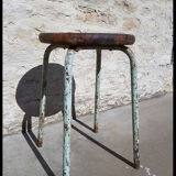 Former stool from farm workshop