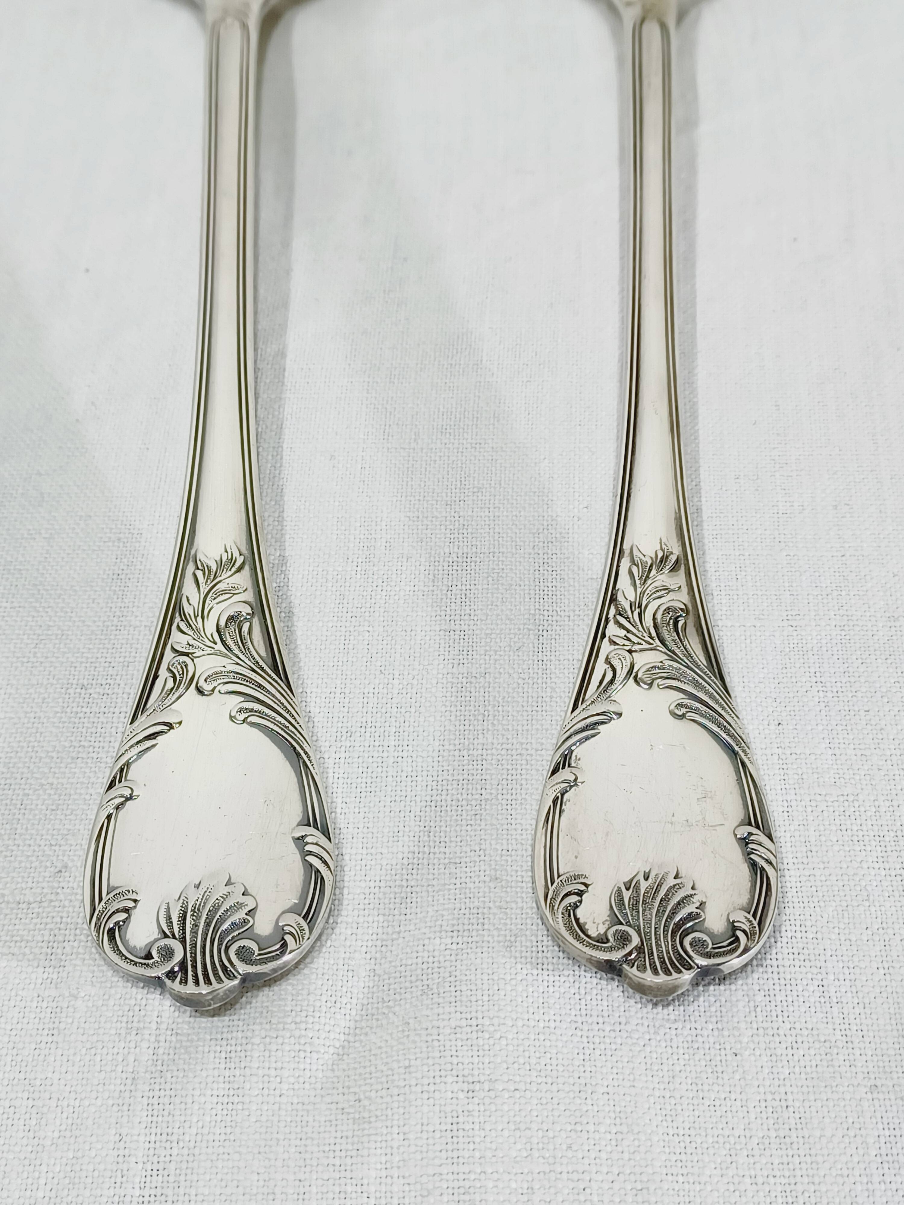 Christofle – Marly model salad cutlery