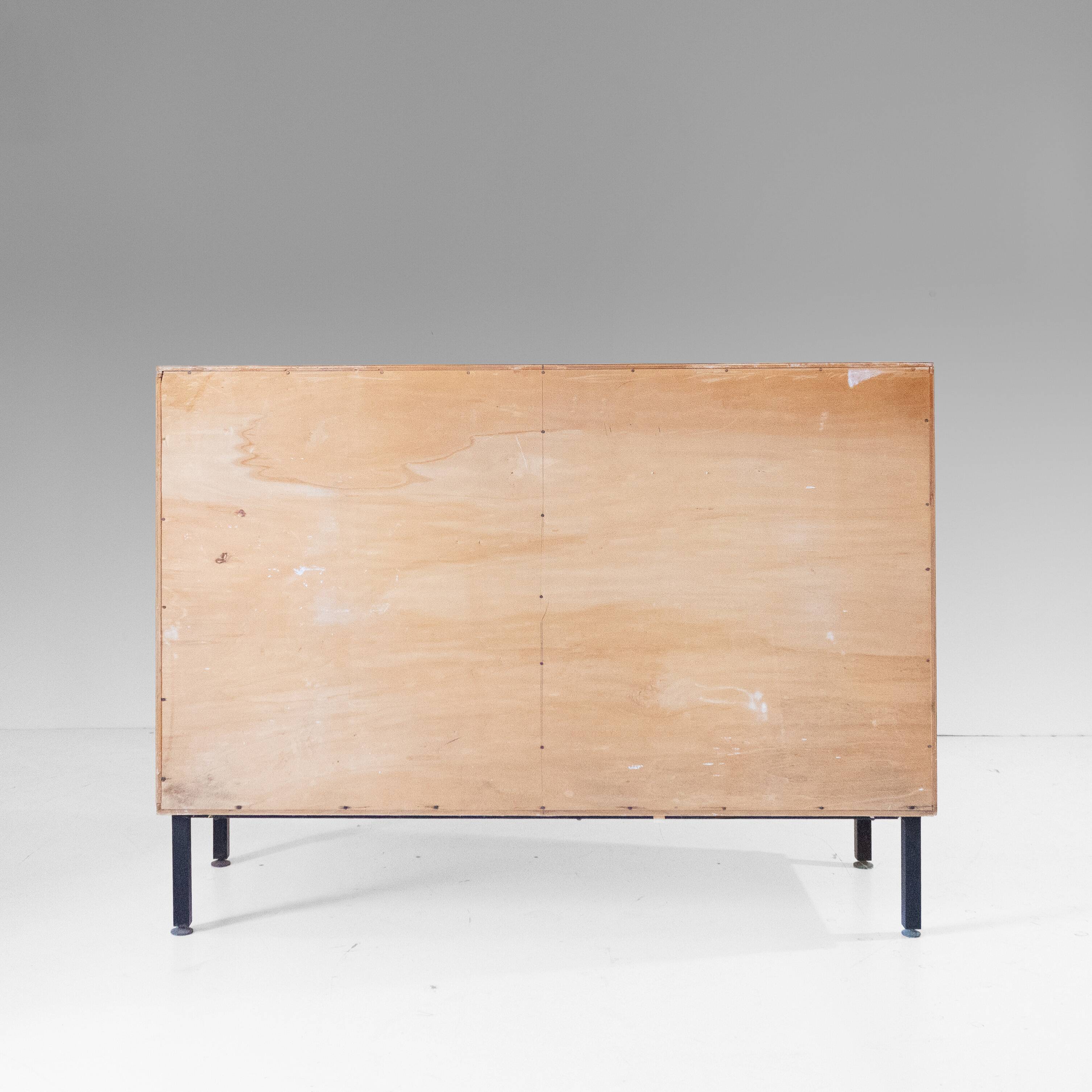Mid Century Modern Rosewood Sideboard with Drawers, Italy 1970s