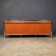 A 20thc italian brown leather sofa by gae aulenti for poltronova c.1962