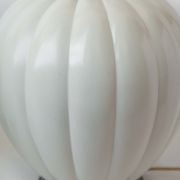 Pair of ceramic lamp feets