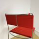 Delfina Chair Enzo Mari for Rexite 1974 Chrome Steel Kvadrat Field Fabric