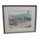 Watercolor Brittany Painting Léo Duffo 1932