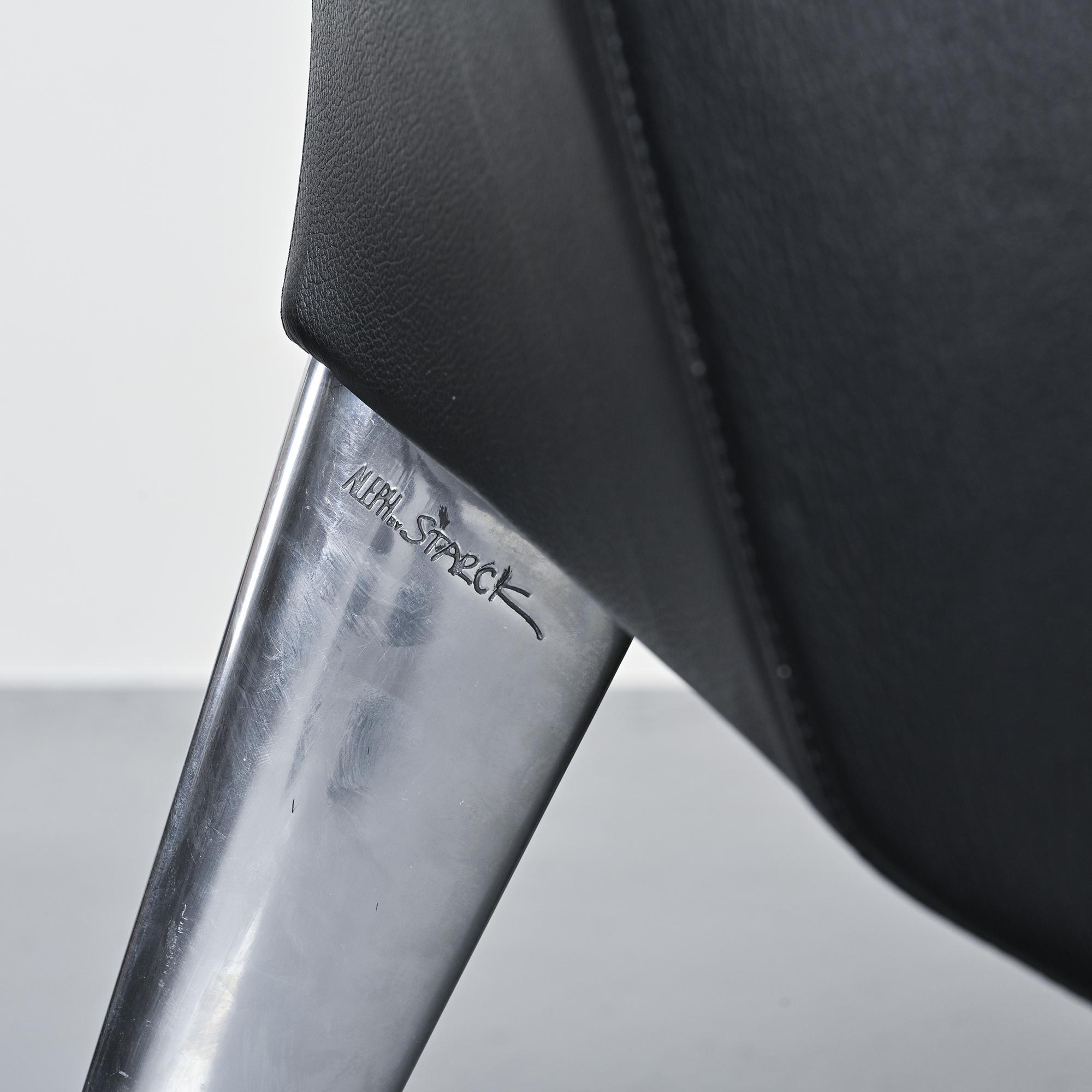 Pair of armchairs J. Lang, Philippe Starck, Driade 1987