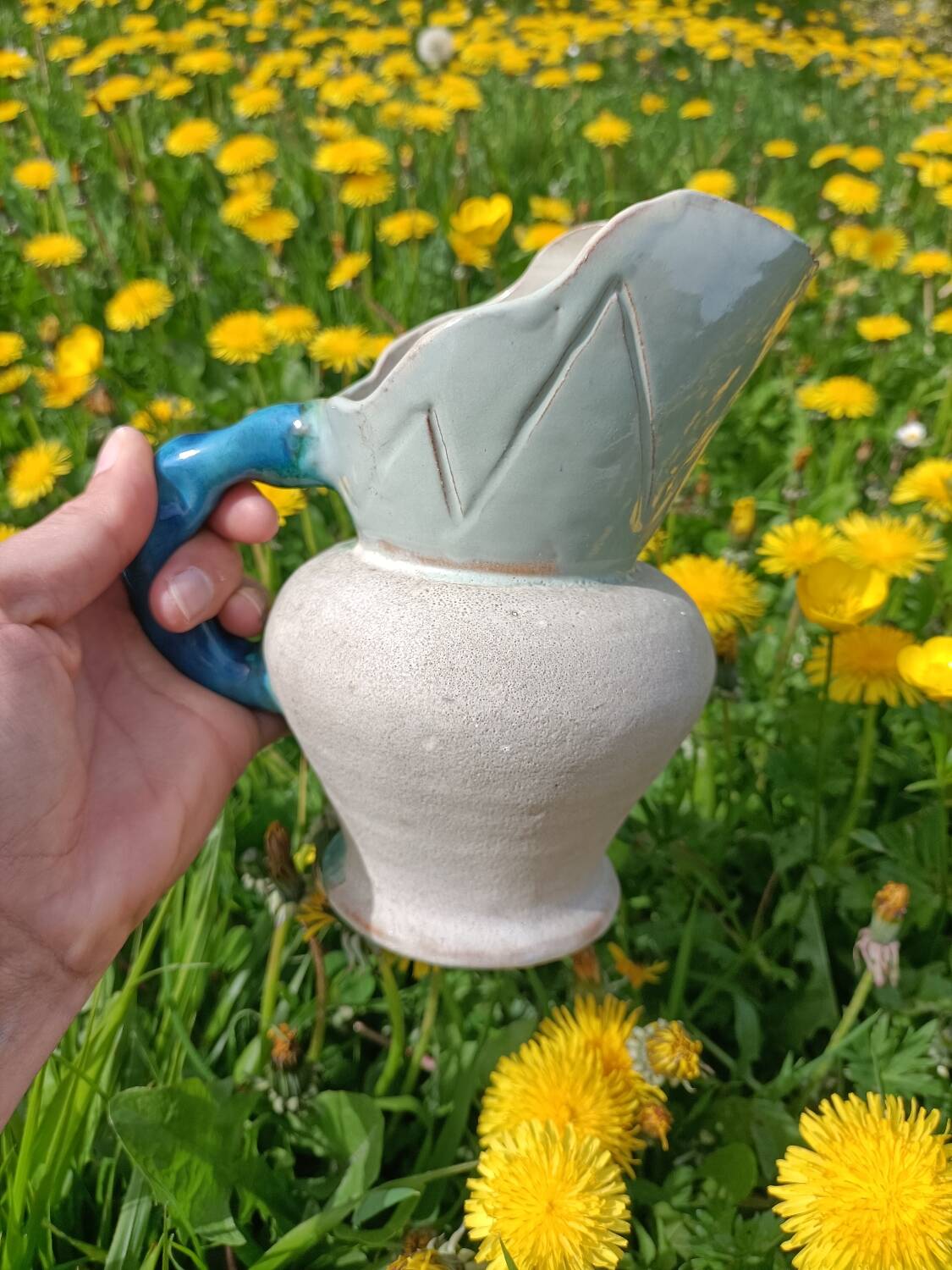 Decorative pitcher in a Southern spirit