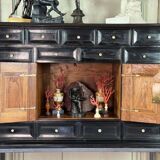 Antwerp Cabinet In Ebony And Bone, 17th Century