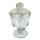 Glass chalice candy box