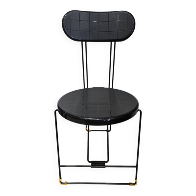 Chaise pliante cricket – andries van onck pour magis – made in italy