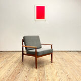 Mid Century Modern Teak armchair or easy chair by Grete Jalk for France & Son, Danish Design, 1950er