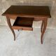Solid oak desk with a Louis XV 1900 style drawer