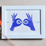 Pickaboo print, signed and numbered