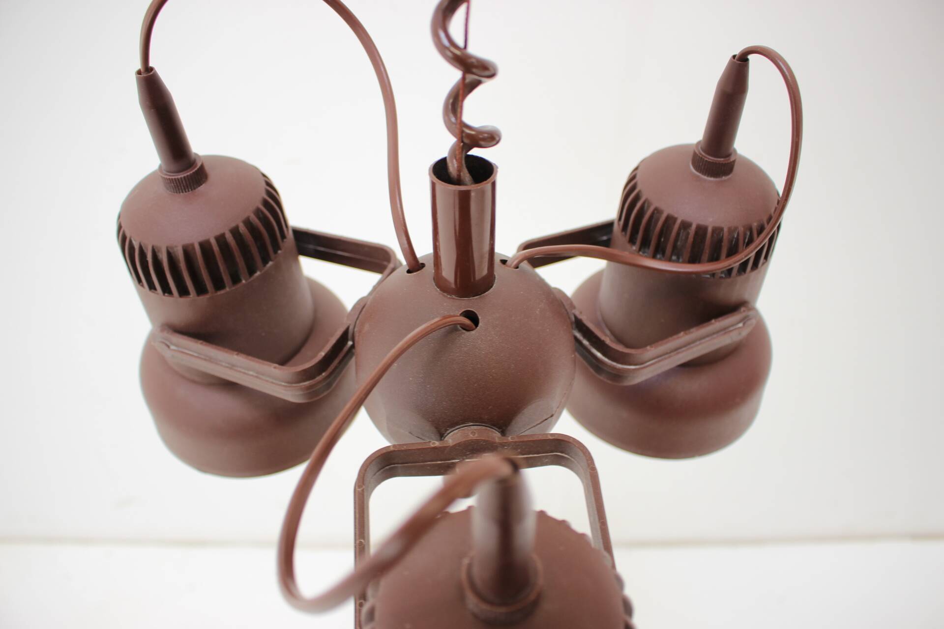 Adjustable Mid Century Chandelier, 1970's, Hungary