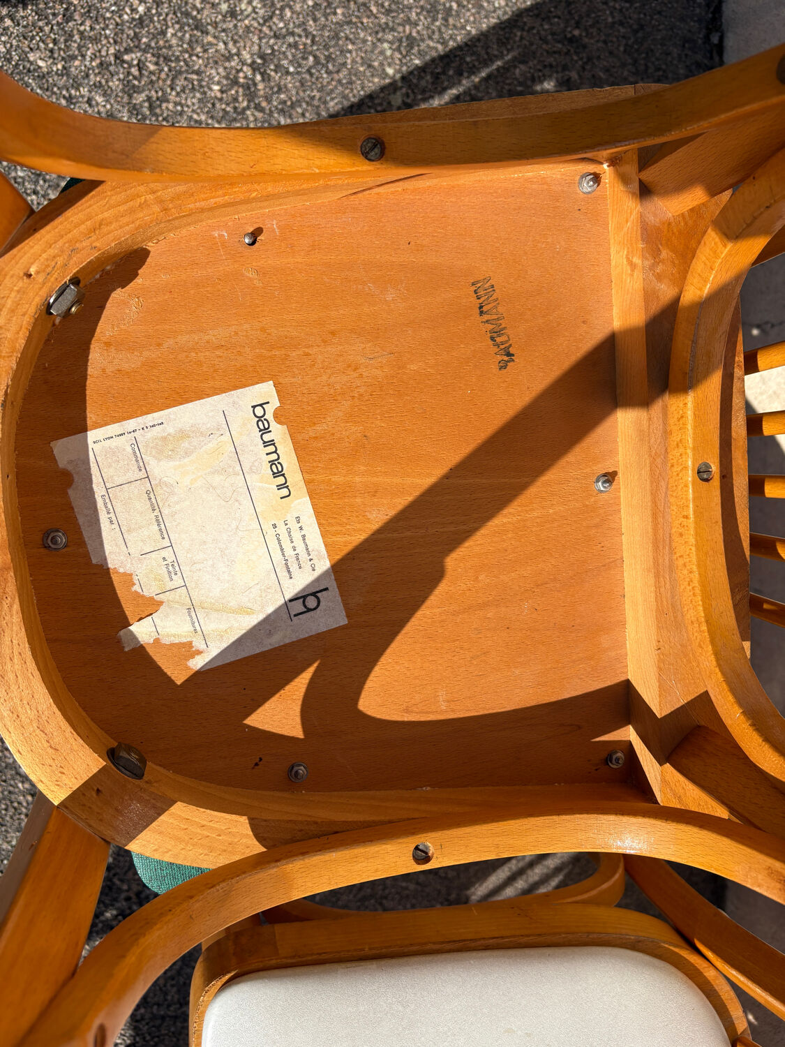 Méli mélo bistro chairs Baumann 153