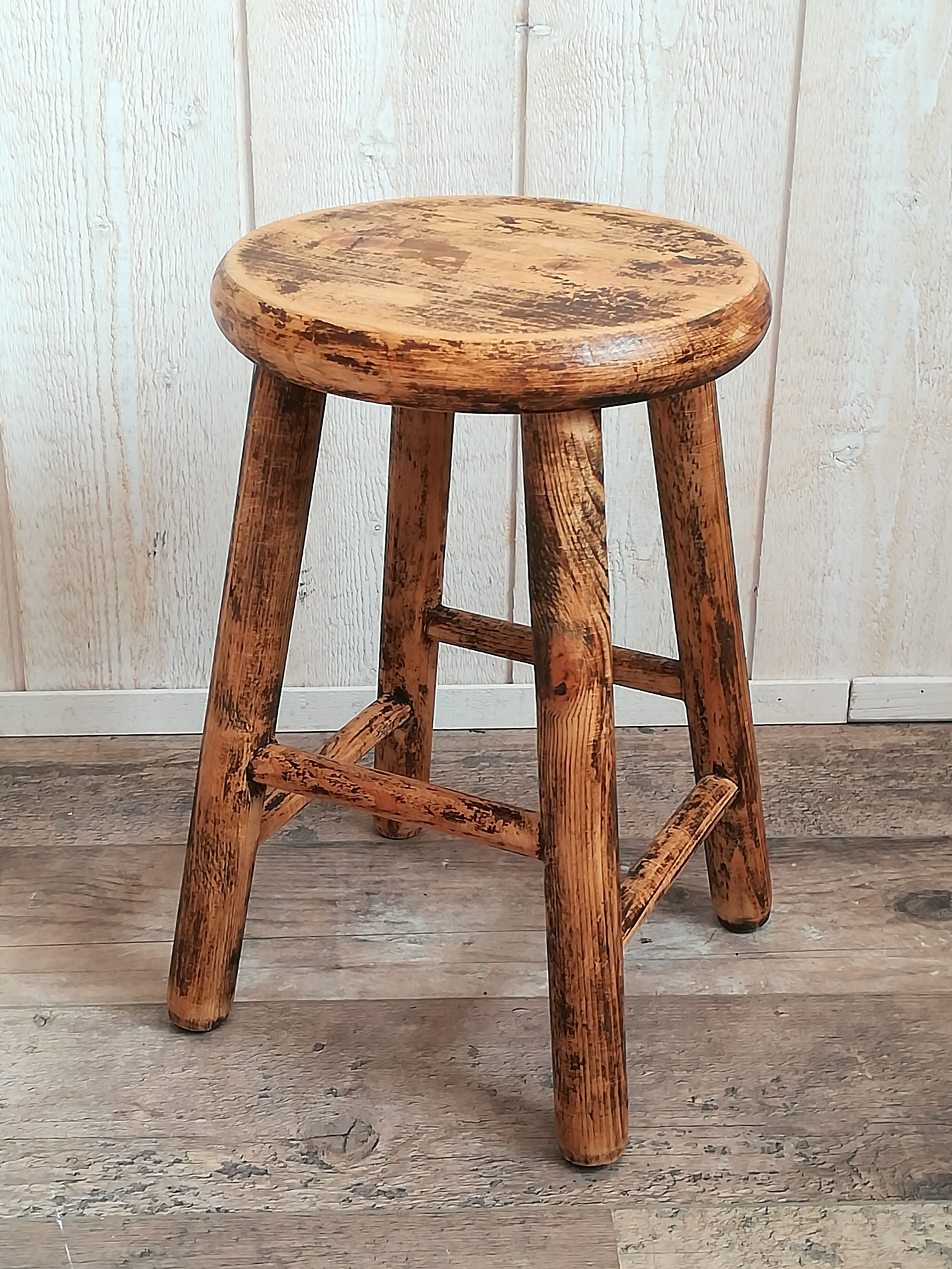 Wooden stool