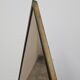Modern mid-century triangular mirrors in bronze, 1950s