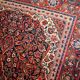 Handmade antique Persian Kashan rug 4.1' x 6.2' (125cm x 189cm) 1910s