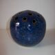 Ceramic blue flower pick