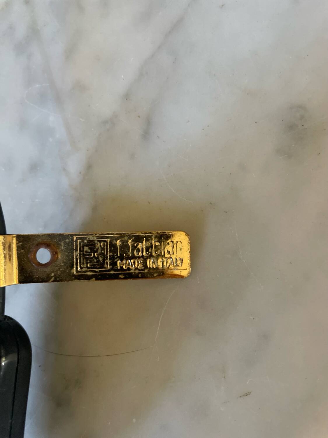 Pair of vintage Italian F.Fabbian bedside lamps