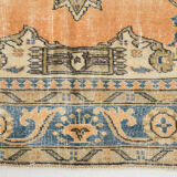 6x9 Antique Turkish Vintage Rug, 180x285Cm