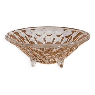 Molded glass bowl