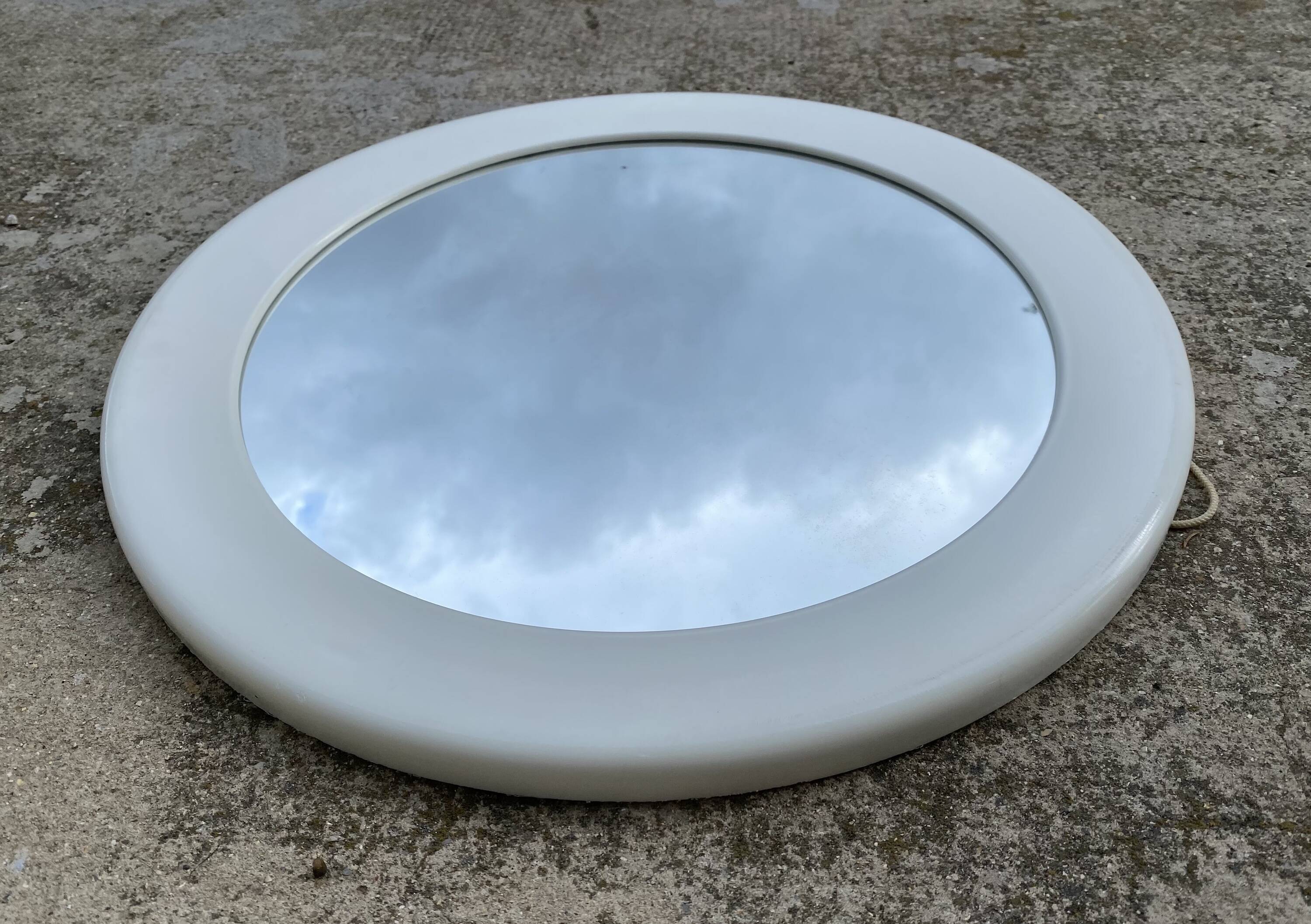 Vintage SYLA round mirror from 1960