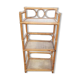 Meuble étagère à poser osier rotin bambou