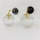 Paire d'appliques Bubble vintage