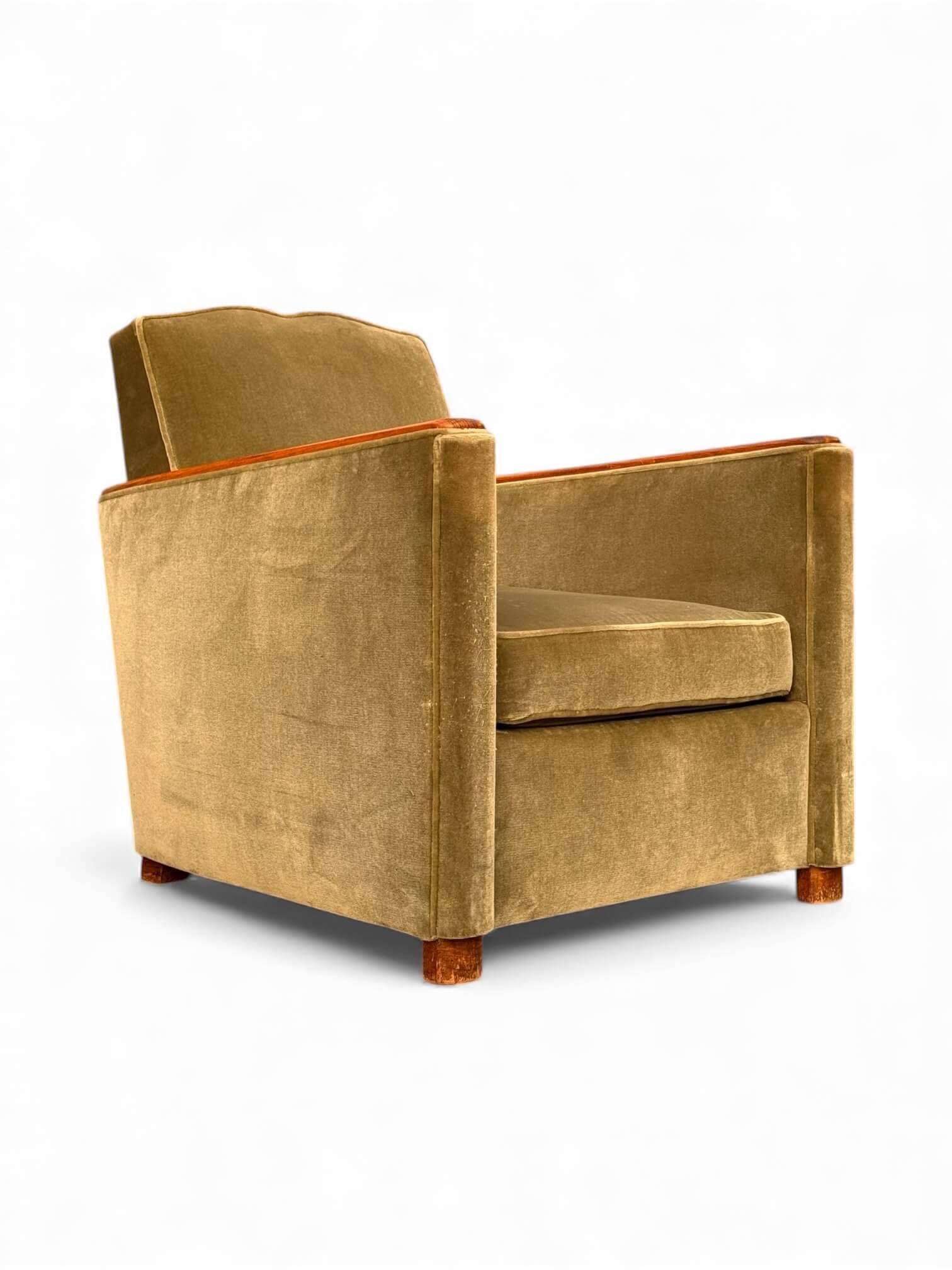 Art Deco club chair