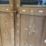 Oriental corner cabinet