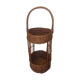 Appetizer basket Wicker bottle holders