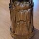 Smoked glass vase from the 70s