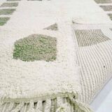 Tapis berbère bohemian en laine fait main 250 X 150 CM