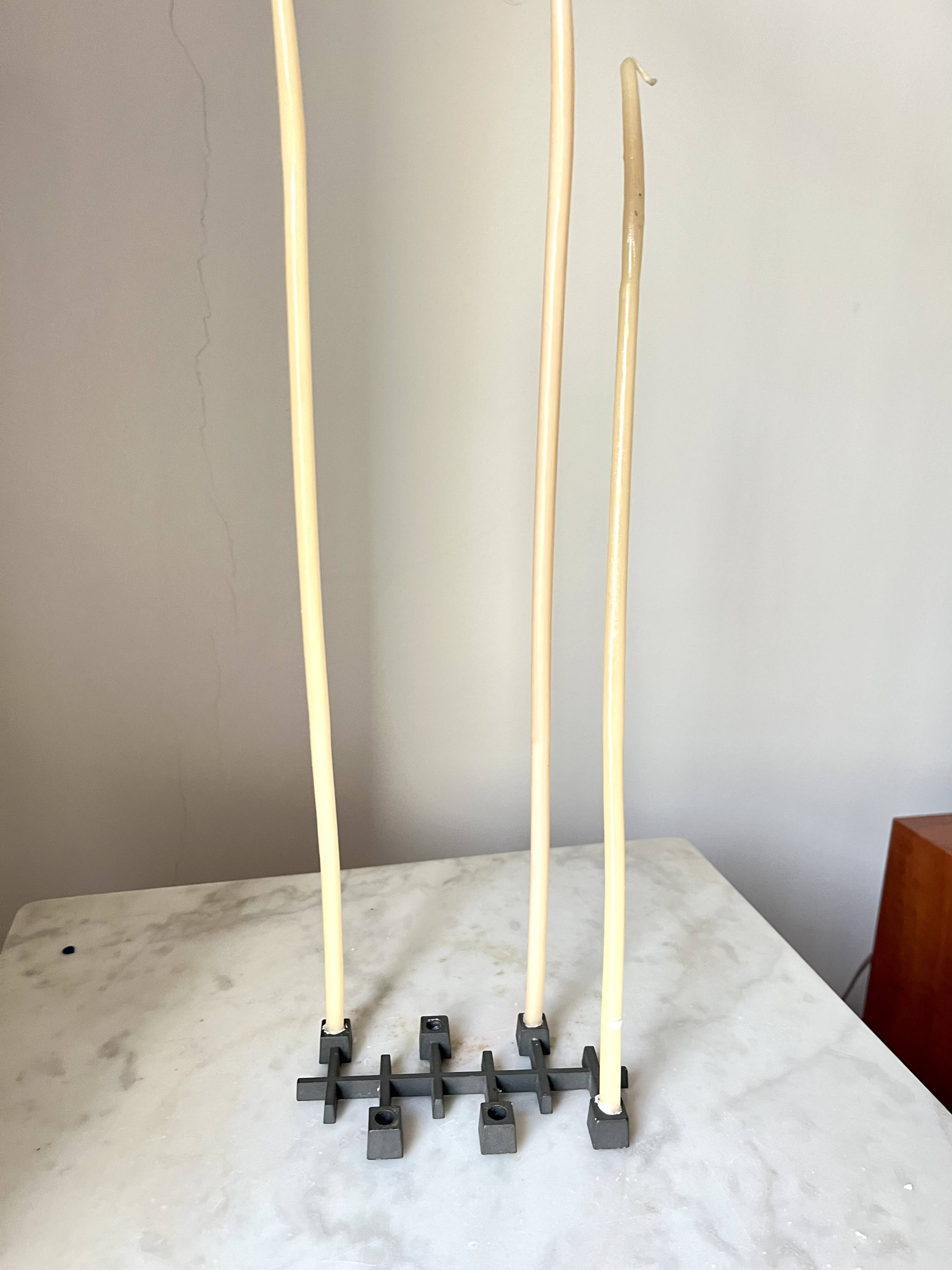 Vintage PARO Modular Candleholder by Jens Quistgaard – Danish Brutalist