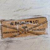 White toilet cabinet Baumann 1920