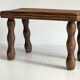 TABOURET Vintage BOIS Tourné