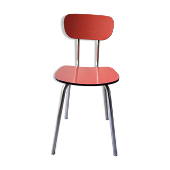 Chaise formica rouge