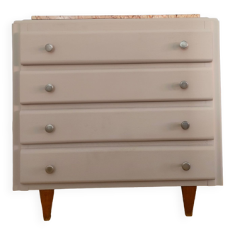 Vintage marble chest of drawers