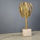 Brass palm tree floor lamp by Maison Jansen, 1970s
