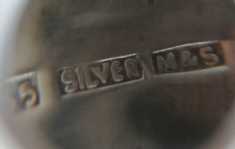 Cup, Germany, 19th century, massive silver 935%