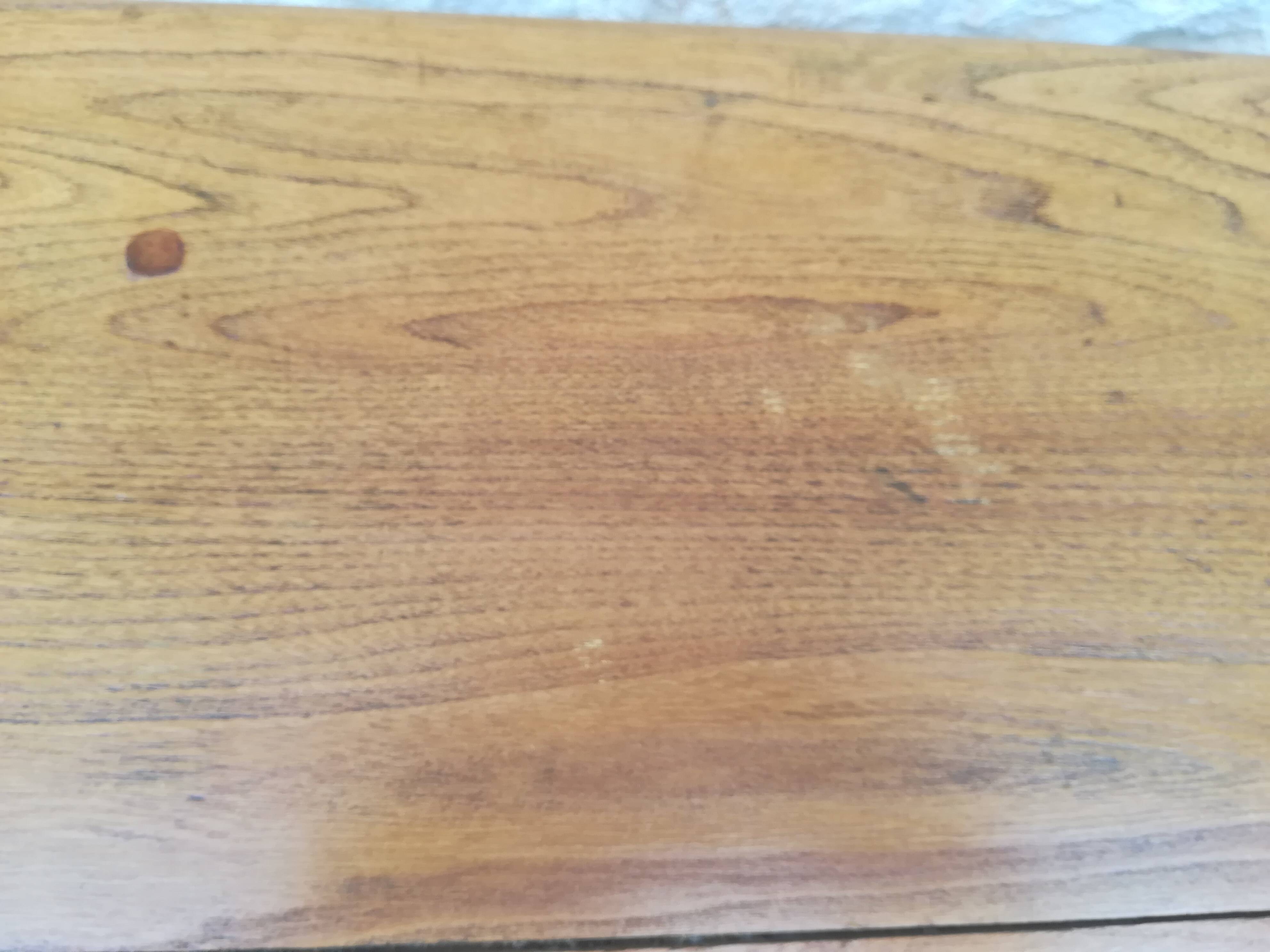 Elm farmhouse table